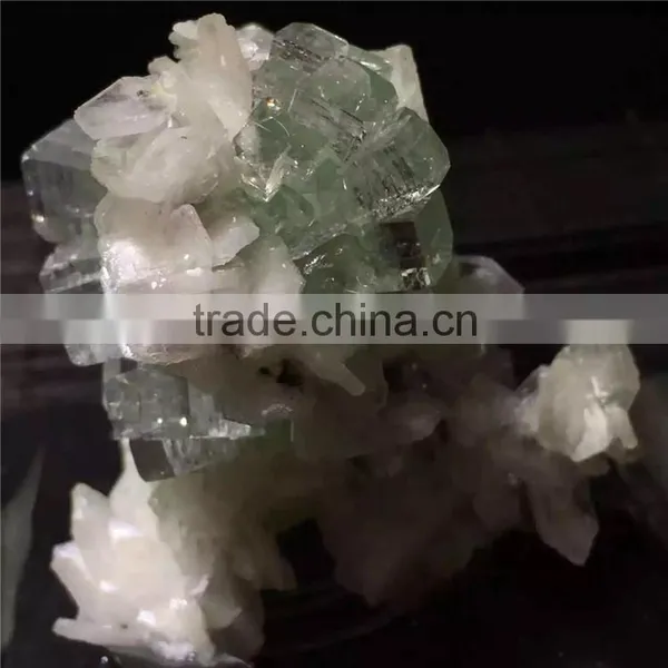 Natural Apophyllite Stone Crystal Fish Eye Mineral Ore Stone photo-4