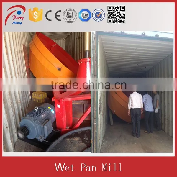 Famous In Africa Gold Grinding Pan Mill Cheaper Than Ball Mill photo-3