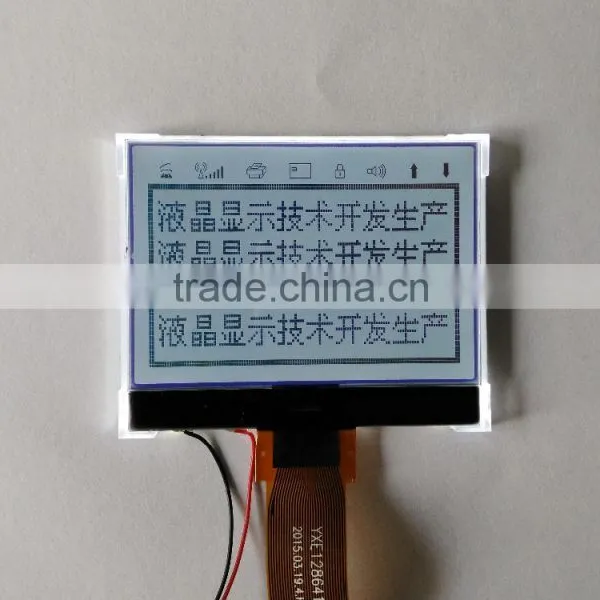 China Supplier 128x64 FSTN Transmissive Lcd Screen Flexible Lcd Display photo-6