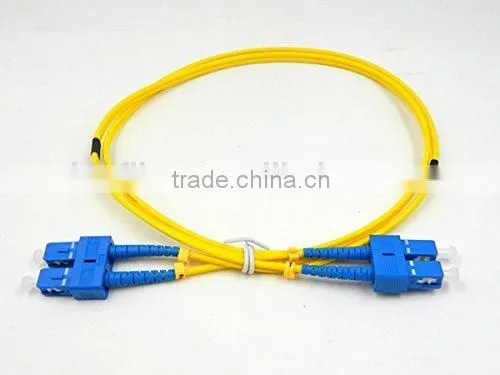 SC SM Duplex 9/125 FTTH Optical Fiber Indoor Patch Cord With LSZH Jacket,sc Singlemode Duplex Fiber Optic Patch Cord photo-4