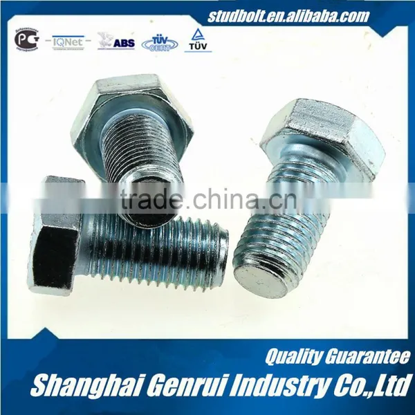 High Tensile Scm435 Jis b 1180 Grade 8.8 10.9 Hexagon Head Bolt photo-6