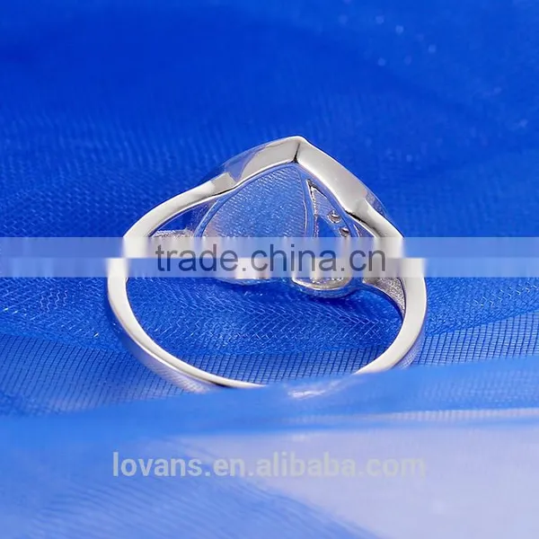 Amber Hand Made Jewelry 925 Stamped Diamond Engagement Ring Dubai photo-4