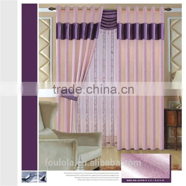 New Stripe Jacquard Window Curtain Fabric Yarn Dyed Jacquard Curtain Material Curtain Fabric photo-4