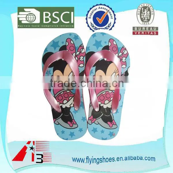 Print Cartoon Pattern EVA Flip Flop for Girls photo-2