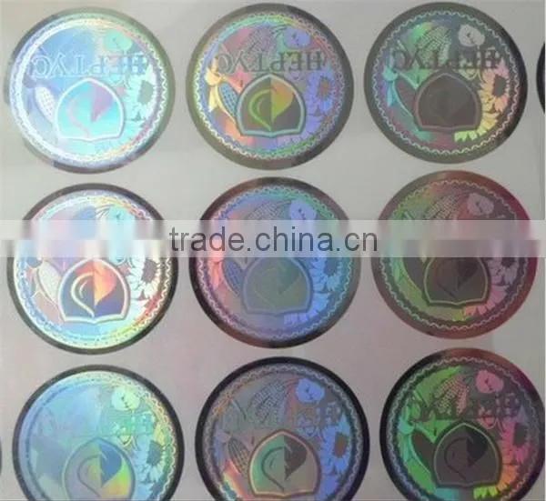 Laser Transparent Holographic Adhesive Label photo-4