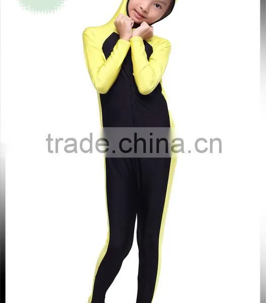 New Kids Girls Modest Swimwear Swimsuit Muslim Islamic Swimsuit S-XL photo-5