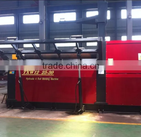 W12-25X3200 CNC 4 Roller Plate Rolling Machine photo-2