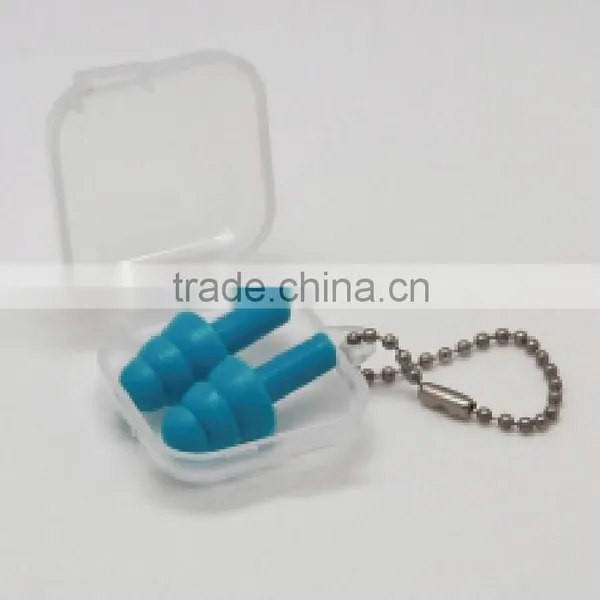Ce Anti Noise Industrial Safety Silicone Ear Plugs Wholesale Ear Defender photo-3