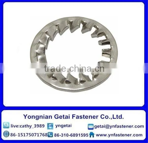 DIN6798 A2 ,A4 Internal Teeth Serrated Lock Washers photo-3