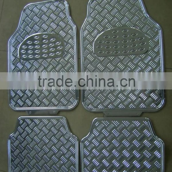 A Set of 4 Universal Fit Plastic Floor Mats