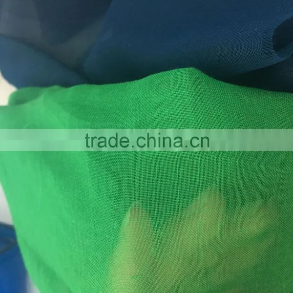 High Quality Embroidered Sheer Voile Curtain Fabric,organza Curtain Fabric photo-2