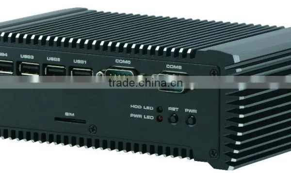 Embedded Industrial Mini PC Atom N2600 Dual Core Barebone Computer DC Power photo-5