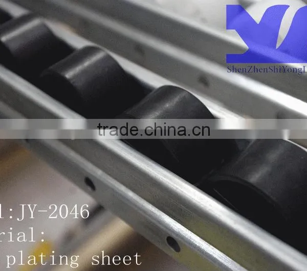 JY-2046|4 Meters Iron Black Wheel Roller Track |Low Sound Iron Metal Roller Track photo-2