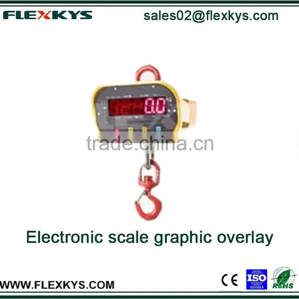 Portable Small Size Electronic Scale PET Graphic Overlay photo-3