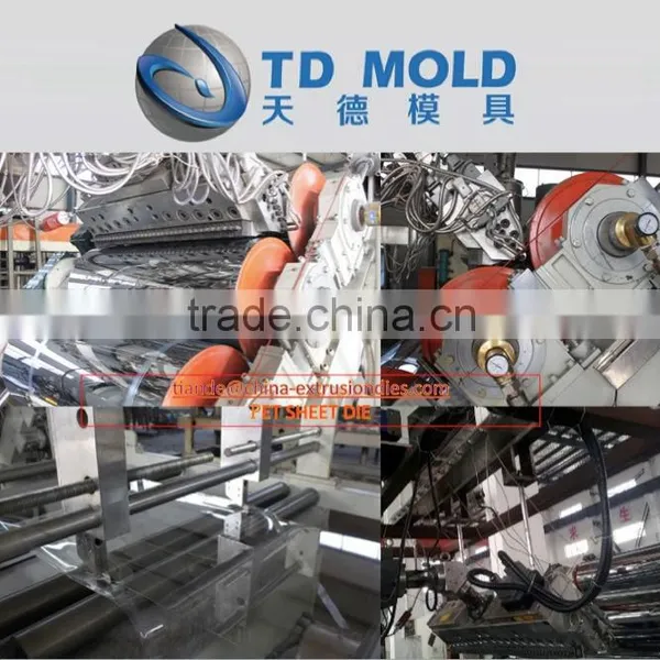 Extrusion T- Die for PP PE Sheet Extrusion Flat Die photo-5