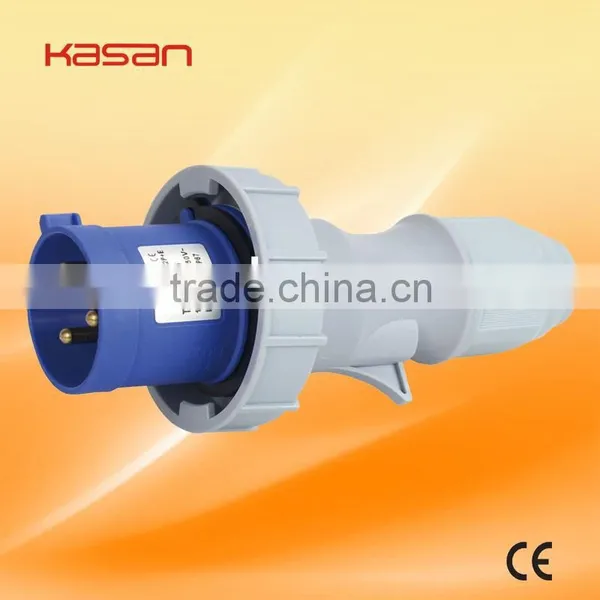 IP67 CEE 3 Pins Plastic Industrial Coupler photo-2
