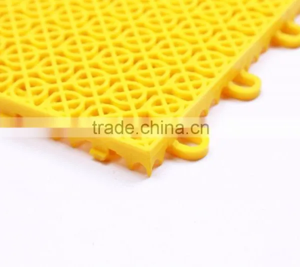 Suspended PP Interlocking Badminton Floor Mat photo-6