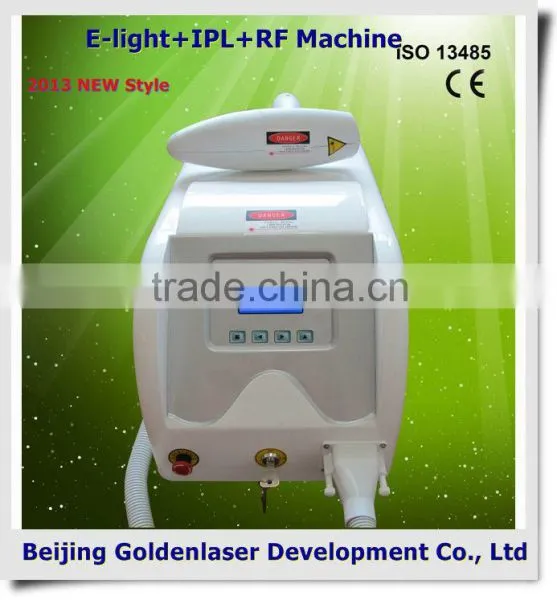 www.golden-laser.org/2013 New style E-light+IPL+RF machine cafeteria service