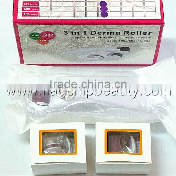 2016 Flagship ! Wholesale Home Use 3 in 1 Micro Derma Roller Kit photo-6