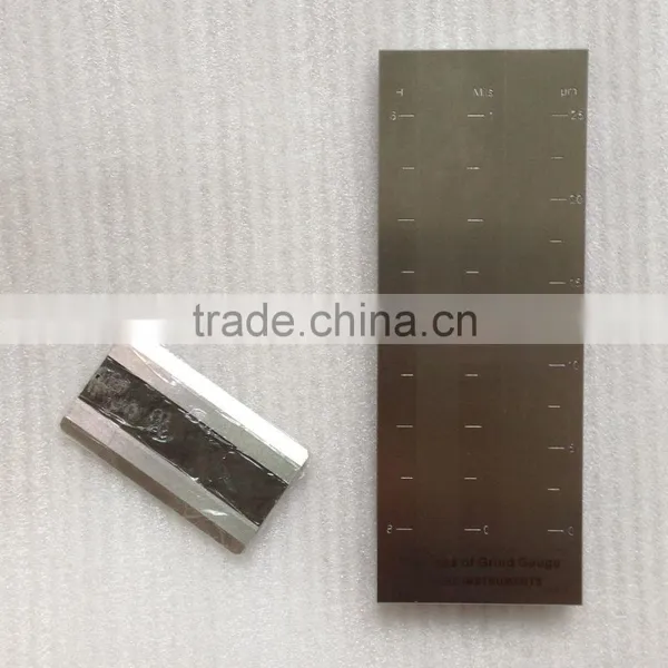 Double Groove Grindometer Scraper Fineness Gauge photo-5