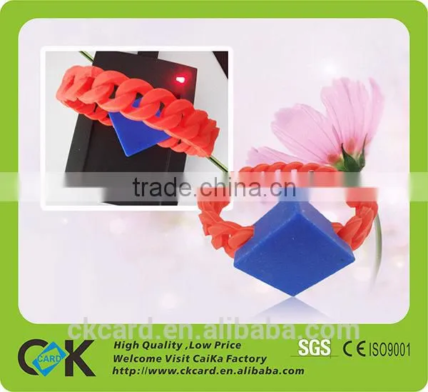 Wholesale Attendance RFID Silicone Ruber Bracelet Wristband photo-4