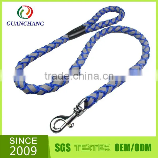China Factory Custom Print Logo Nylon Dog Collar and Leash photo-6