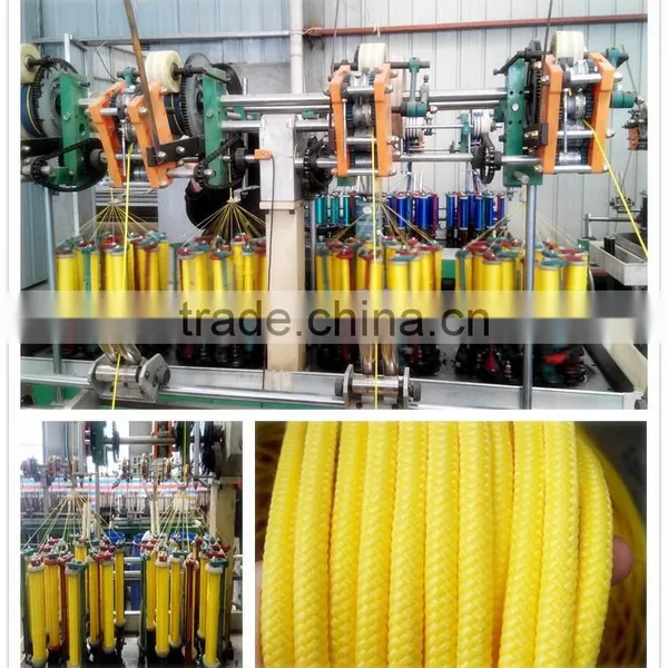 Yellow Color 1mm/2mm/3mm Poly Braided Twine Cord for Mason Line photo-3