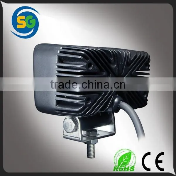 Wide Voltage Range 9w Waterproof LED Work Light Truck Light 12v LED Driving Light photo-3