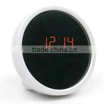 Led Mirror Clock Beauty Mirror Alarm Clock Electronic Clock the Mini Clock