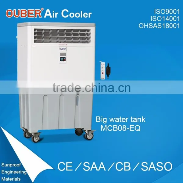 OUBER Hotsale Airflow 3500m3/h Low Energy Consumption Evaporative Air Cooler Portable Air Conditioner