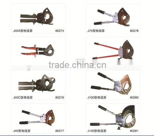 J40 Ratchet Cable Cutter/Amored Cable Plier photo-4