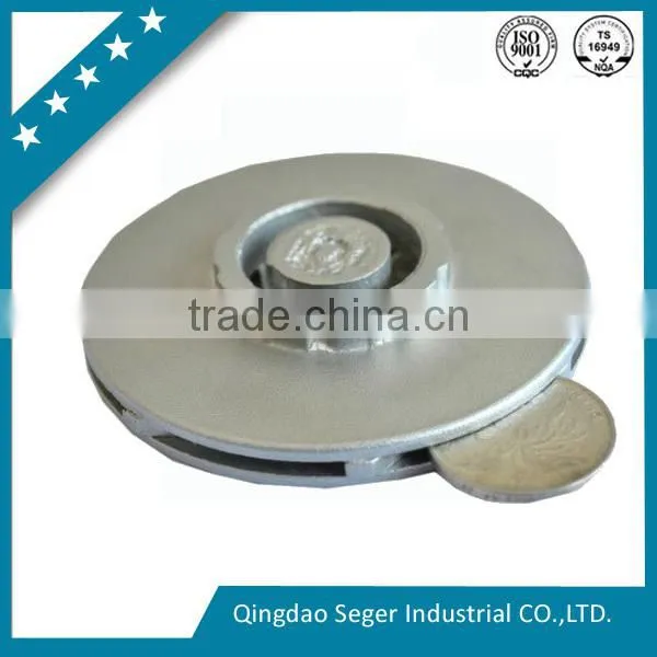 Lost Wax Investment Casting Products Steel Pump Impeller Casting photo-3