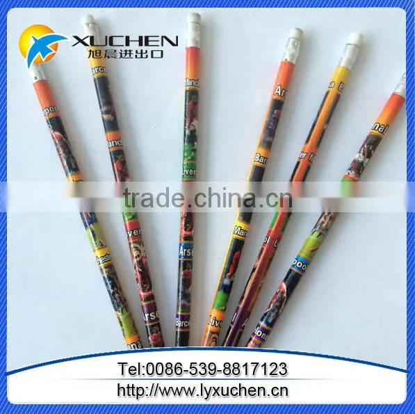 Wholesale Cheap Round/hexagonal Promotional Wooden Black Lead HB Pencil With Eraser photo-5