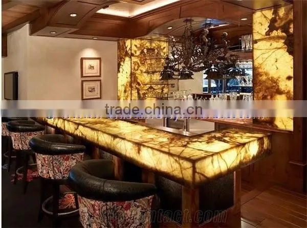 The Most Beautiful& Best Quality BACKLIT ONYX KITCHEN COUNTERTOPS photo-5
