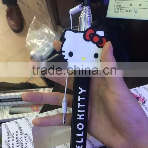 Yiwu Wholesale/shenzhen Design 2015 New Cheap Wireless Mobile Phone Monopod Selfie Stick photo-6