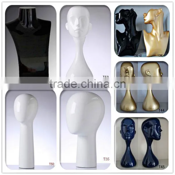 Display Fiberglass Designed Mannequin Head photo-2