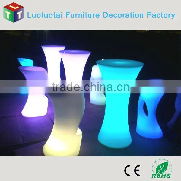 Luminous Battery Operated RGBW Color Change Led Bar Stool/chair photo-6