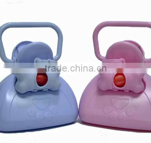 Pet Waste Dog Clean Dog Cat Shovel Poop Removal Pooper Scooper Bin Rake Handle