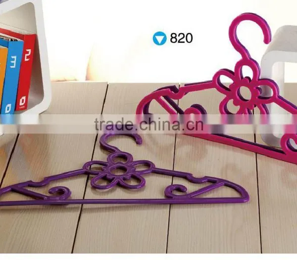 Plastic Colored Garment Hanger 5pcs/set photo-6