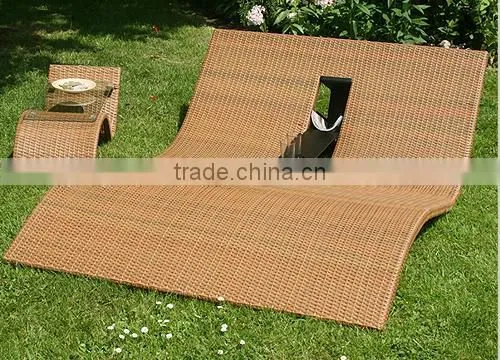 China Evensun Outdoor Furniture Factory Wicker Pool Lounge Chairs photo-3