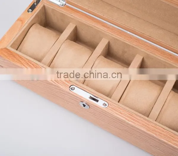 Raw Wood Jewelry Box Wooden Jewelry Box With Foam Insert photo-2