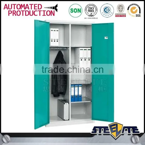 Fasion Godrej Almirah Designs Steel Locker Wardrobe Cabinet Clothes Almirah With Mirror Inside photo-3
