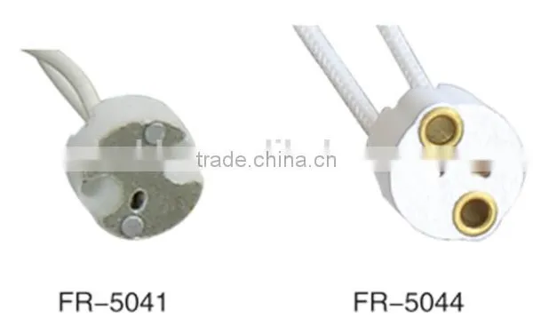 Fluorescent Lampholder Cord Set Accessories Porcelain Lamp Holder Lamp Socket Lamp Base Gu10 With Electric Wire photo-2