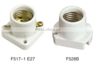 Edison Screw Shell Type of Ceramic Porcelain Lamp Holder / Lamp Socket E27 E27 photo-4