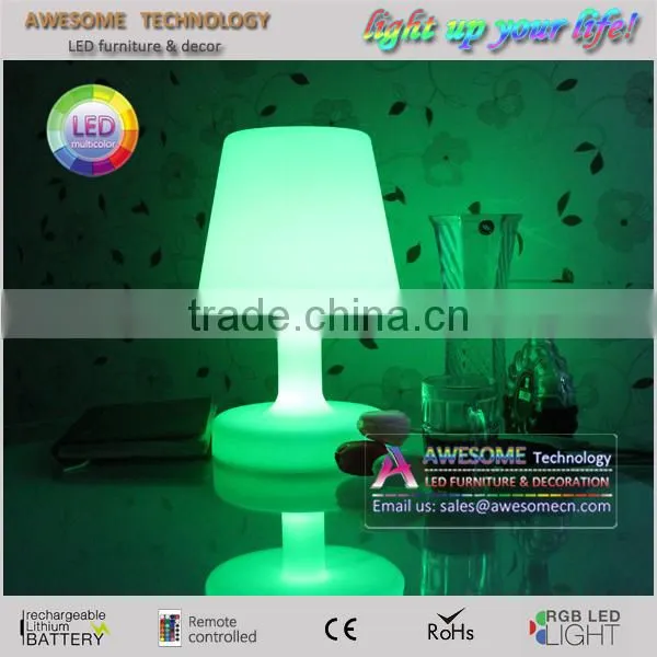 Cordless Battery Operated Decorative Led Table Lamp photo-3