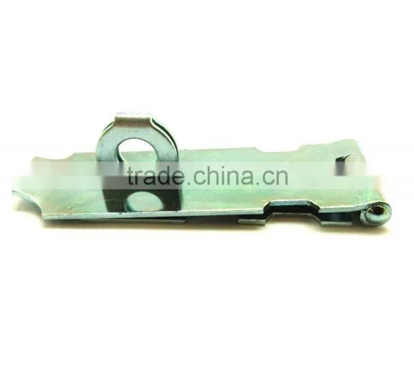 Garage Door Steel Padlock Clasp Hasp and Staple 3-1/2", Regular Hasps and Staple photo-3