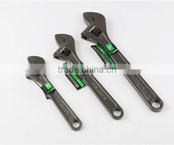 High Quality Black Nickel-Plated Adjustable Wrench photo-2