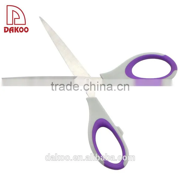 Colorful PP and TPR Handle Office Scissors photo-2