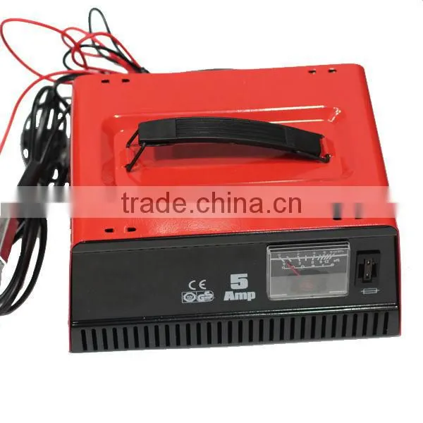 Factory Price TUV/GS Approved Portable 12V/24V Lead Acid Car Battery Charger photo-2