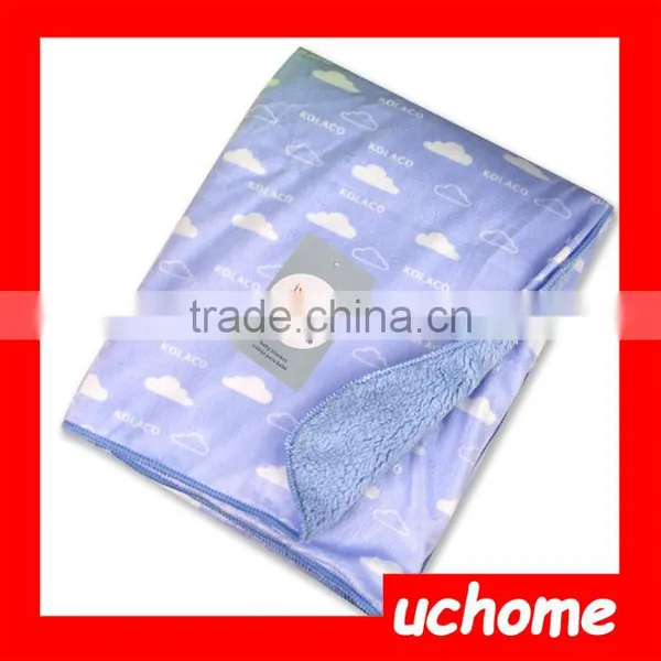 UCHOME Super Soft and Warm Infant Blankets Double Layer Plush Baby Blanket photo-5